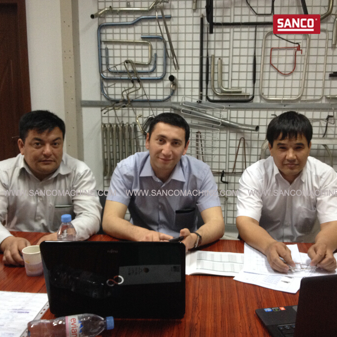 Uzbekistan customer visit SANCO